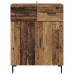 vidaXL Buffet Bois ancien 69 5 x 34 x 90 cm Bois d'ingénierie