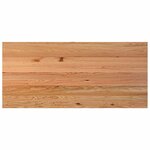 vidaXL Dessus de bureau marron clair bois chêne massif rectangulaire
