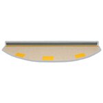 vidaXL Tapis d'escalier auto-adhésifs 15 pièces 80 x 24 5 x 3 5 cm