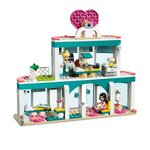 Lego friends 41394 l'hôpital de heartlake city avec mini poupées et jouet ambulance  pour filles et garçons de 6 ans et +