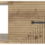 vidaXL Table basse Chêne artisanal 90 x 50 x 40 cm Bois d'ingénierie