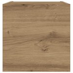 vidaXL Meubles TV muraux 6 Pièces chêne artisanal bois d'ingénierie