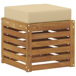vidaXL Banc de Jardin Bois d'Acacia Massif Naturel