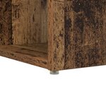 vidaXL Bureau d'écriture Bois ancien Bois d'ingénierie Standard