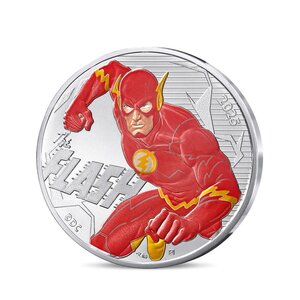 DC COMICS Monnaie de 10€ Argent FLASH