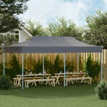 vidaXL Tente de fête Anthracite 291 x 580 x 315 cm Tissu Oxford