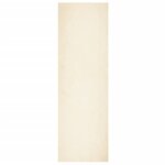 vidaXL Tapis HUARTE à poils courts doux et lavable crème 80x250 cm