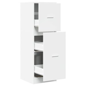 vidaXL Armoire d'apothicaire blanc 40x41x118 cm bois d'ingénierie