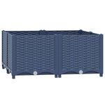 vidaXL Lit surélevé 80x80x38 cm Polypropylène