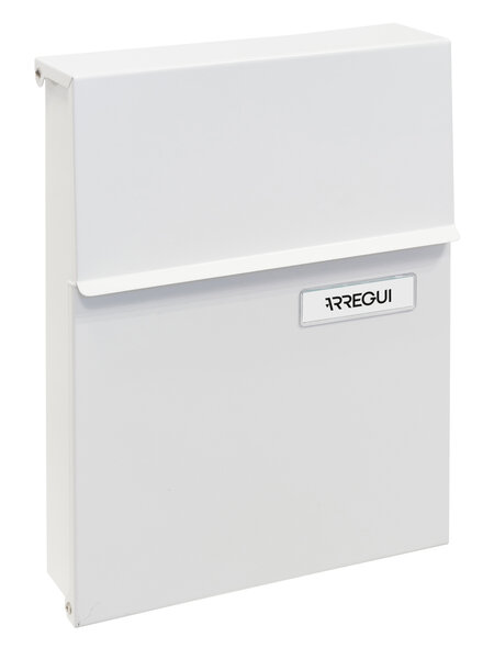 Boîte aux Lettres Acier Line E6801 Serrure Protégée Anti-pluie Blanc