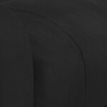 vidaXL Fauteuil de massage Noir Velours