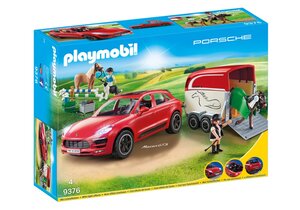 Playmobil Country 6928 Cavalier avec véhicule de transport pour