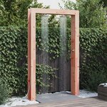 vidaXL Douche d'extérieur 226 cm Naturel