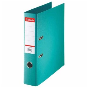 Classeur à levier plastique Standard A4 Dos 75 mm Turquoise ESSELTE