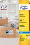 Bte de 25 etiquettes d'expédition 199,6 x 289,1 mm avery zweckform