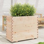 vidaXL Jardinière 90x40x72 5 cm bois de pin massif