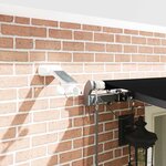 vidaXL Auvent Rétractable avec Noir 600 × 300 cm tissu