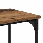 vidaXL Table basse Bois Ancien 40 x 40 x 55 cm Bois d'ingénierie