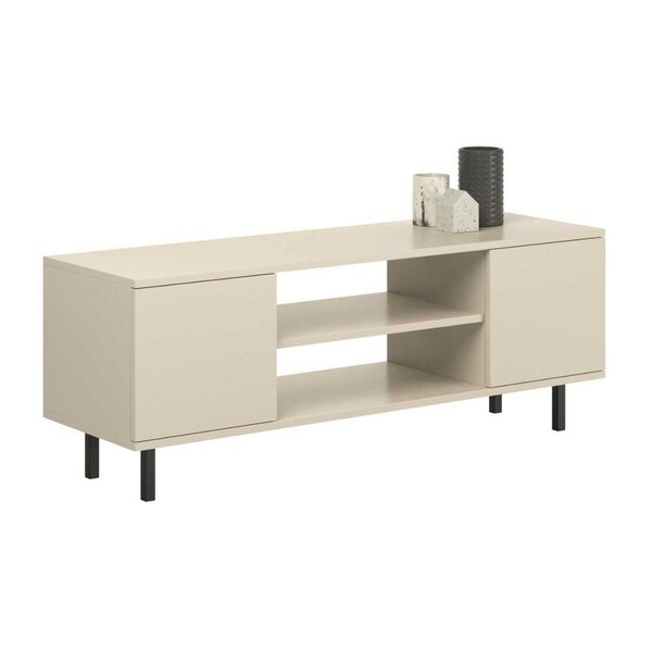 Meuble TV FOCUS 155 cm cachemire noirs