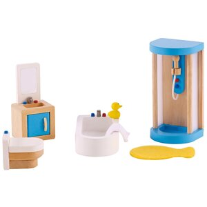 Salle de bains pour maison de poupée hape e3451