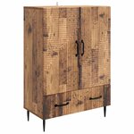 vidaXL Buffet Bois ancien 66 x 34 5 x 95 cm Bois d'ingénierie