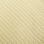 vidaXL Voile d'ombrage 160 g/m² Beige 6x6 m PEHD