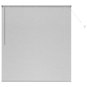 vidaXL Store de Fenêtre avec des rideaux Argent Aluminium