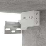 vidaXL Meubles TV suspendus 3 Pièces Gris béton 60x30x30 cm