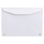 Enveloppe papier, format c5, 229 x 162 mm, avec fenêtre, 80 g/m² fermeture gommée, blanc (paquet 1000 unités)