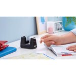 Dévidoir de table smart ecologo  équipé  noir tesa