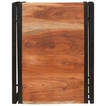 vidaXL Étagère de salle de bain avec étagère 40 x 50 x 23 cm