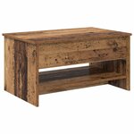 vidaXL Table basse Bois Ancien 80 x 50 5 x 41 5 cm Bois d'ingénierie