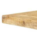 vidaXL Table à manger 180x90x76 cm Bois de manguier massif