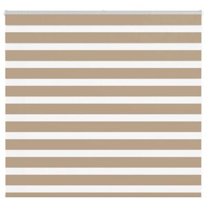 vidaXL Store zèbre marron sable largeur du tissu 150 9 cm polyester