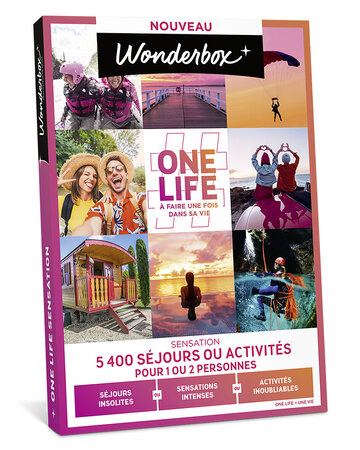 Coffret cadeau - WONDERBOX - One Life Sensation