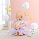 Zapf Creation 710296 - Baby Annabell Robe Tutu violet 43cm