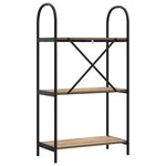 vidaXL Étagère chêne artisanal 60 x 30 x 109 cm Bois d'ingénierie