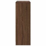 vidaXL Buffet avec tiroirs et portes chêne marron 73x31x90 cm