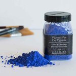 Pigment pour création de peinture - pot 100 g - violet outremer