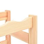 vidaXL Casier à bouteilles pour 20 bouteilles Pinède