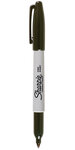 Sharpie - 1 marqueur permanent - noir - pointe fine - sous blister