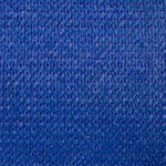 vidaXL Voile d'ombrage 160 g/m² trapèze bleu 3/4x3 m PEHD
