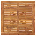 vidaXL Table de jardin 85x85x75 cm Bois d'acacia solide