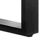 vidaXL Table à manger 120x60x76 cm Bois de récupération massif