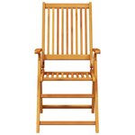 vidaXL Ensemble de salle à manger pour jardin 7 Pièces Marron