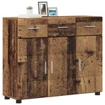 vidaXL Buffet Bois ancien 88 5 x 30 5 x 73 cm Bois d'ingénierie