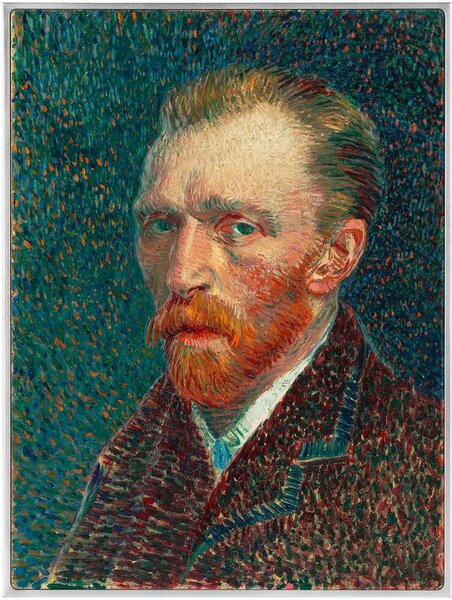 Pièce de monnaie en Argent - Zinc - Cuivre 10000 Francs g 77.75 (2.5 oz) Ag - 750 (24.11 oz) Zn - 120 (3.85 oz) Cu Millésime 2024 Van Gogh Tri-Metal SELF PORTRAIT