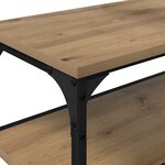 vidaXL Meuble TV Chêne artisanal 200 x 30 x 50 cm