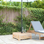 vidaXL Couvercle de base de parasol bois massif de pin