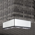 Tectake Canapé de jardin FLORENCE 4 places - gris